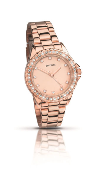 Sekonda Ladies Rose Gold Watch