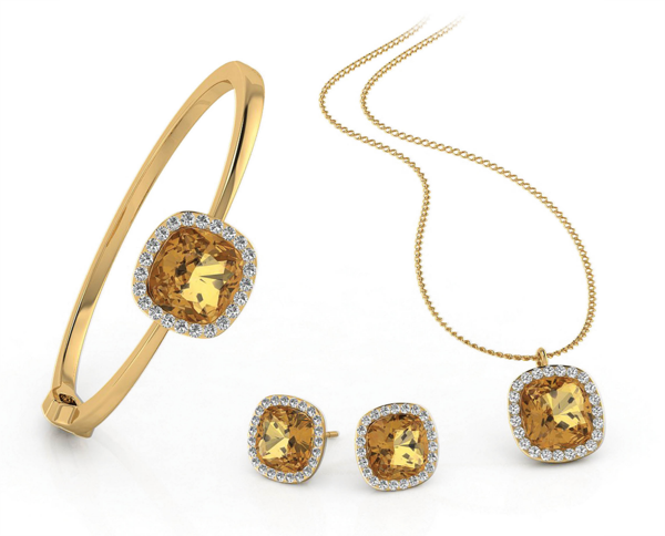 Picture of Agatha 18k Gold Plated Jewellery Set