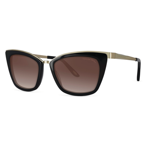 Image sur Cocoa Mint RX Ladies Black Cat Eye Sunglasses