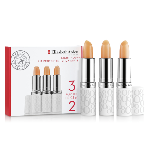 Picture of Elizabeth Arden 8 Hour Lip Protectant Stick SPF15 Trio