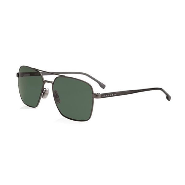 Picture of Hugo Boss Matte Ruthenium Black Unisex Sunglasses