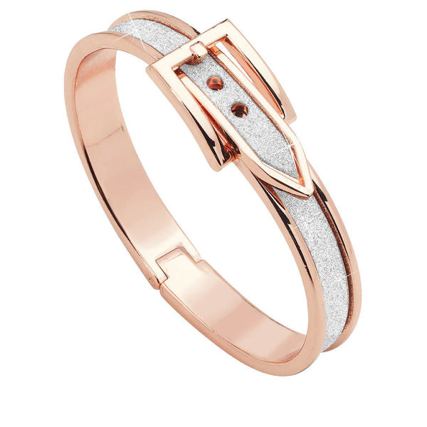 Picture of Belle & Beau Rose Gold Buckle Bangle
